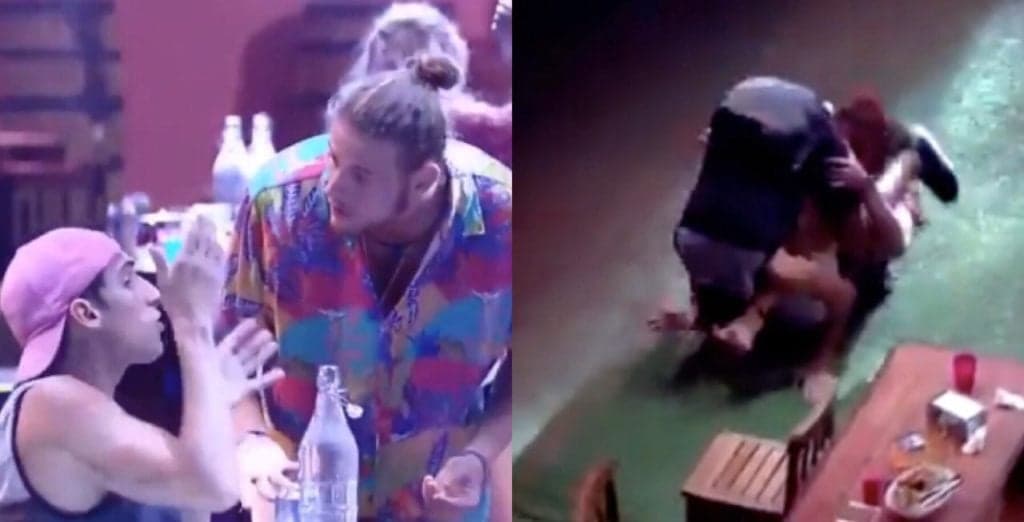 BBB 20: Daniel perde mais estalecas, Prior perde a linha e os dois saem rolando na grama