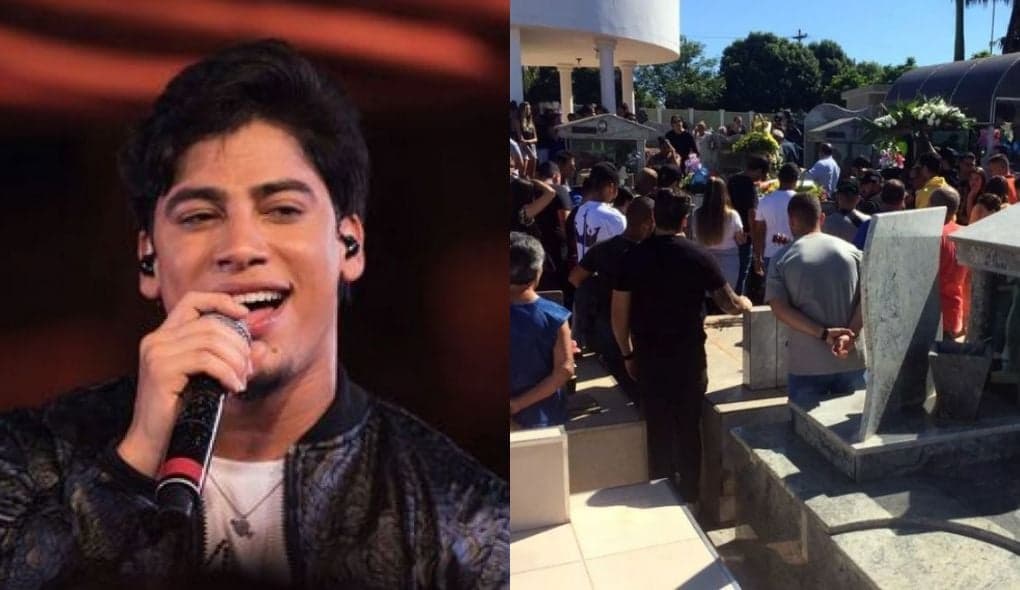 Corpo do cantor sertanejo Henrique é enterrado em São Paulo sob aplausos e música