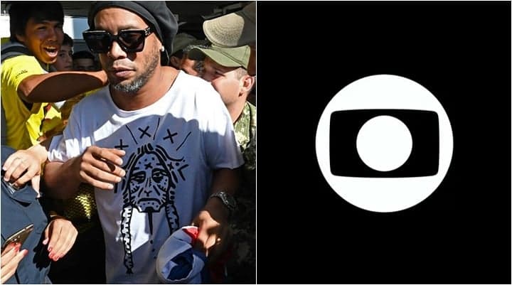 Prisão de Ronaldinho prejudica Globo e gera correria nos bastidores para mudar programa