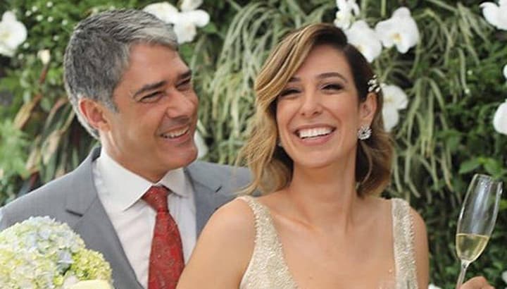 Natasha Dantas, esposa de William Bonner, celebra aniversário de casamento