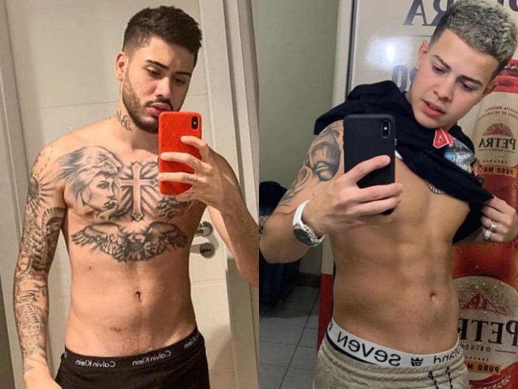 Chocada! Jottapê e Kevinho têm fotos e vídeos mostrando partes íntimas jogados na internet: "Nudes! Meu Deus"