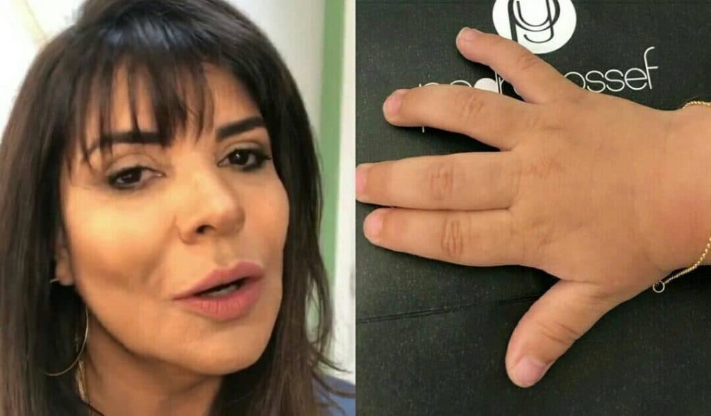 Mara Maravilha aparece com o filho nos braços após adoção e emociona: "Ganhamos de Deus"