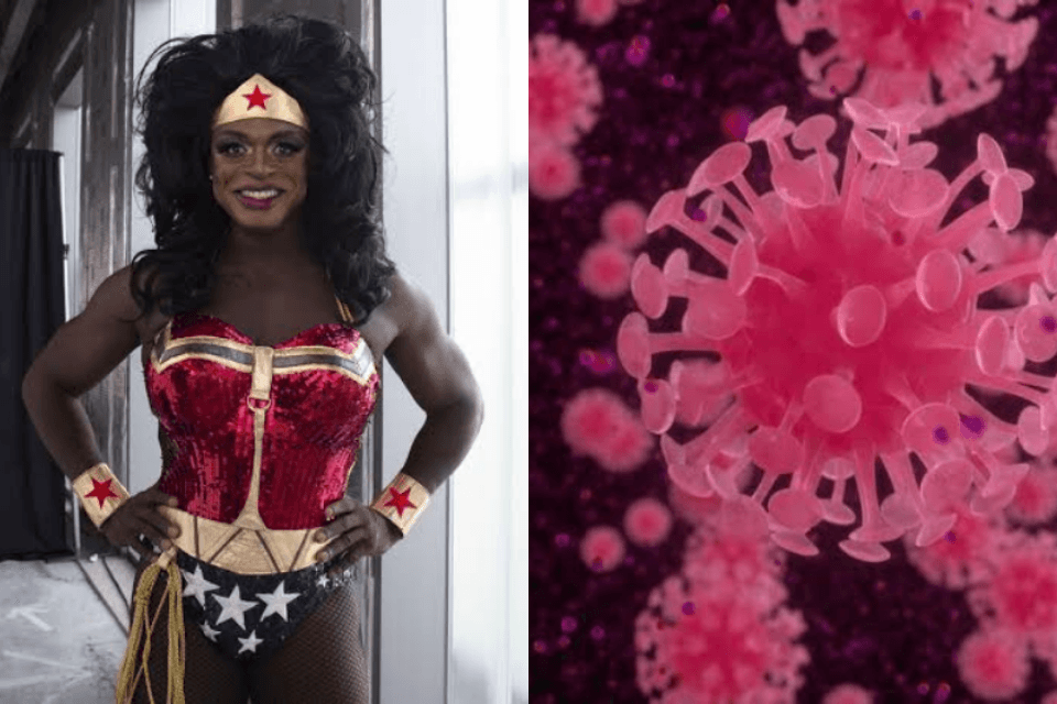 Luto: Cantora Drag queen morre após ser infectada pelo coronavírus e mundo chora com perda