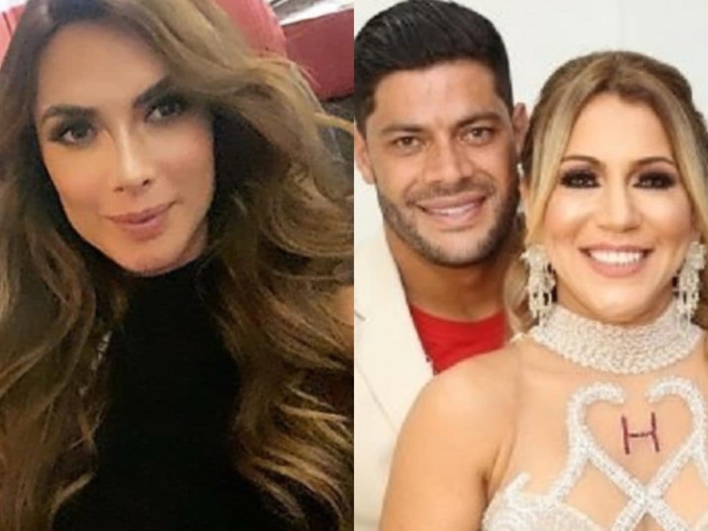 Em meio a guerra familiar, Nicole Bahls escolhe lado e acaba sendo flagrada ao lado da ex-mulher de Hulk