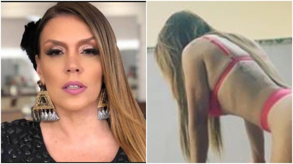 Aos 43 anos, Simony surge com biquíni minúsculo e bumbum enorme assusta público: "Tudo seu?"