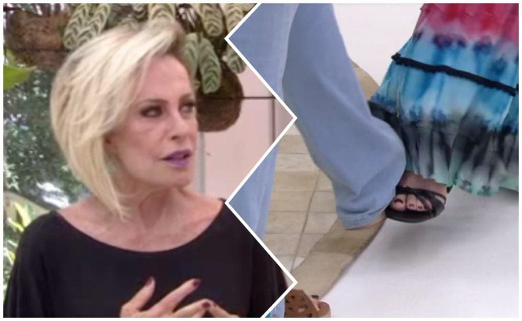Debochada, Ana Maria sugere a funcionário cumprimentar pessoas com o pé na Itália para evitar coronavírus