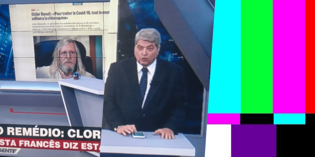Explodindo com remédio para cura do corona, Band e Datena têm apagão e saem do ar: "Boicote assombroso"
