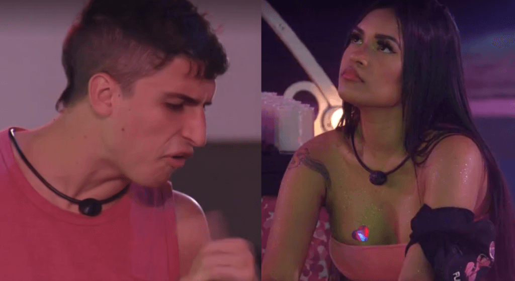 BBB20: Prior se irrita com Flay e a acusa de excluída e soberba; público debocha do brother