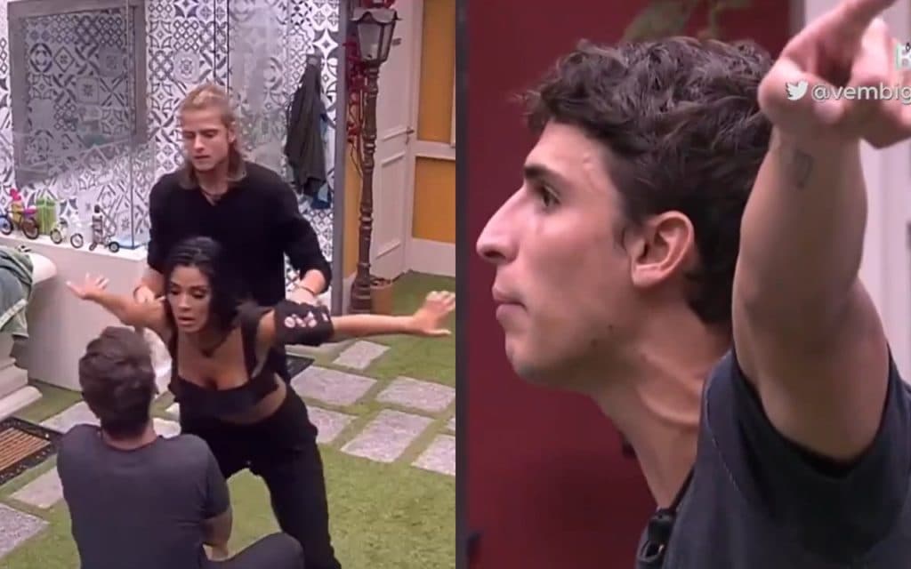 BBB20: Prior surta com Daniel durante a festa do líder, é acusado de agressão e pode ser expulso: "Solta eu"