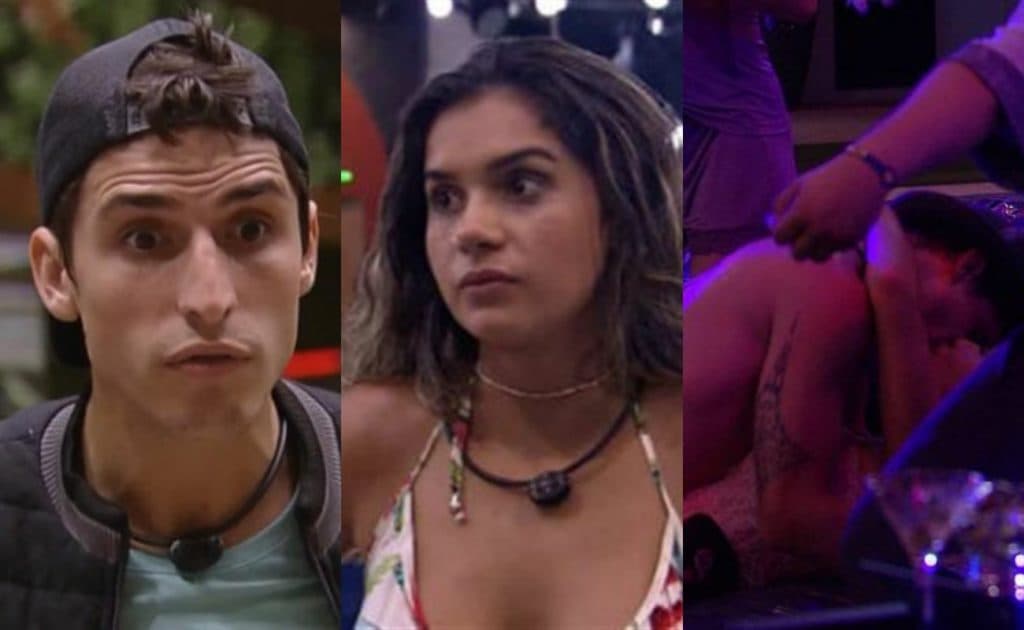 BBB20: Gizelly e Felipe Prior flertam e protagonizam momento inesperado: "Provar meu beijo"