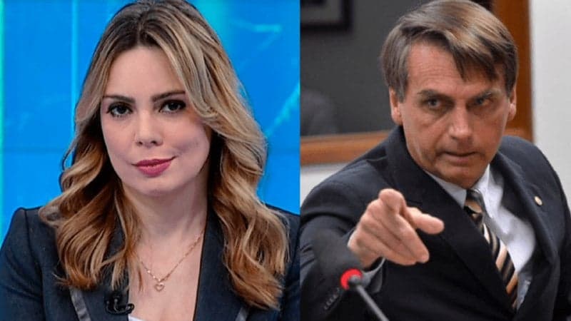 Após ameaça de morte, Rachel Sheherazade rompe o silêncio e ataca presidente: "Cala a boca Bolsonaro''