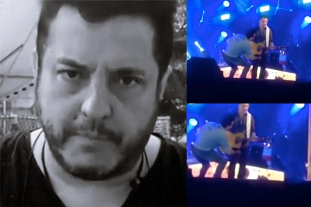 Bêbado, Bruno, da dupla com Marrone, pega em partes íntimas, dá em cima da esposa de amigo e expõe traições de Zezé