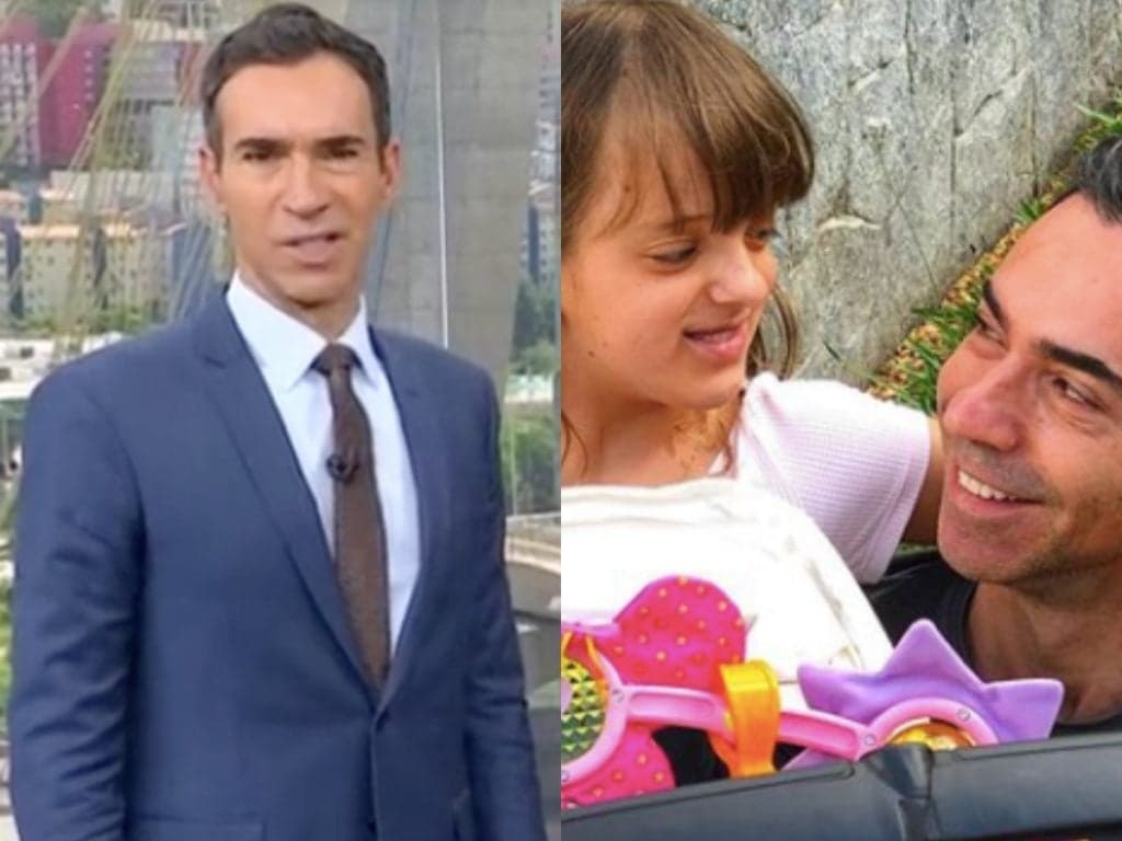 Na TV, Cesar Tralli quebra regra imposta pela Globo e entrega real situação familiar dentro de casa com enteada