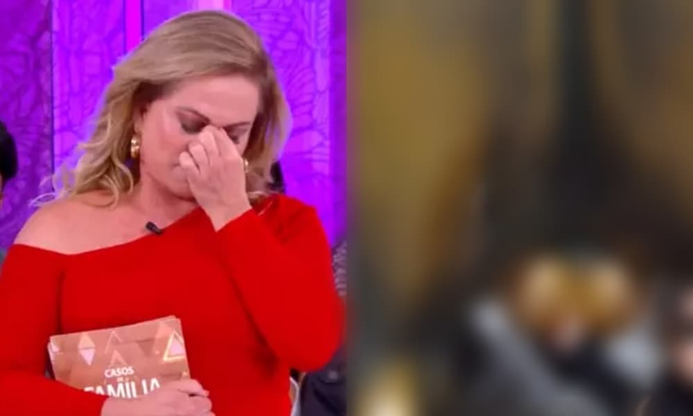 Christina Rocha enfia a cabeça nos testículos de um boi e público não perdoa: "Que cena"