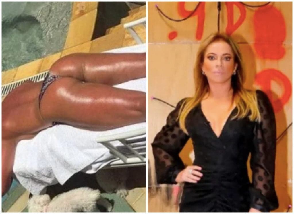 Aos 62 anos, após surgir com bumbum de fora, Christina Rocha usa vestidinho justérrimo