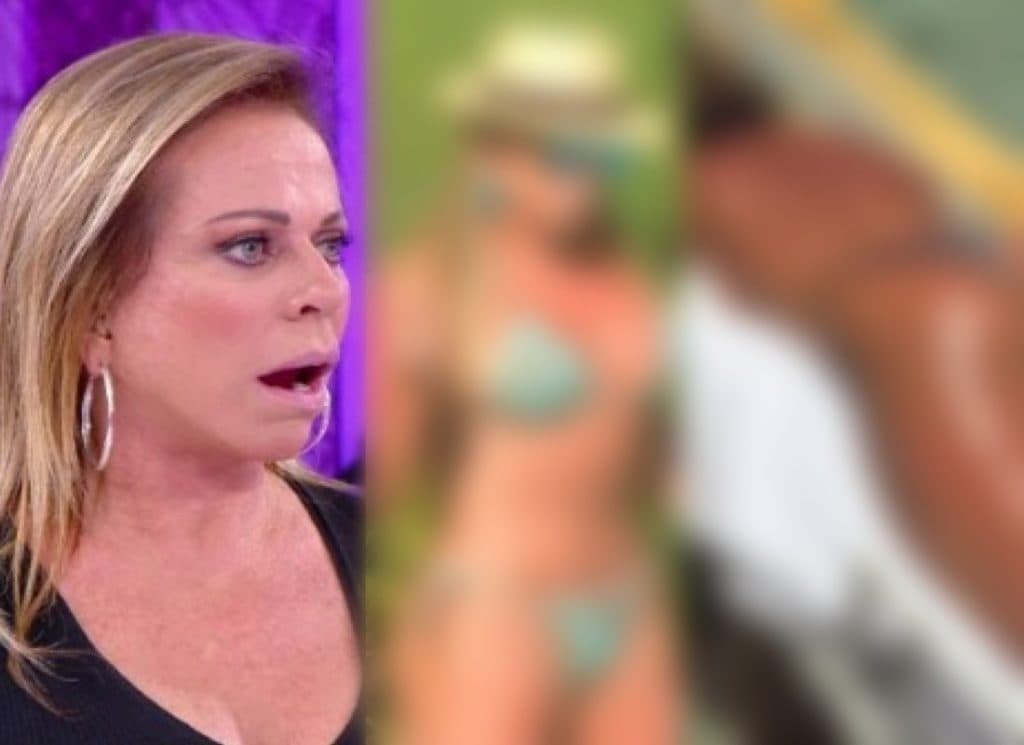 Aos 62 anos, Christina Rocha faz topless e empina bumbum gigante com biquíni curtíssimo