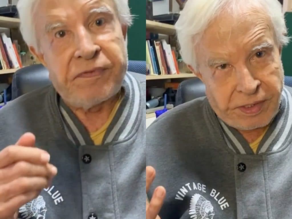 Aos 92 anos, Cid Moreira causa comoção ao fazer apelo pedindo por isolamento: ''Salvar a nossa vida''