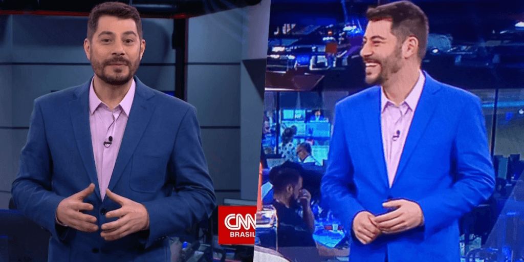 Ex-Globo, CNN Brasil usa Evaristo Costa em seu lançamento e jornalista é massacrado: "Exibido e desleixado"