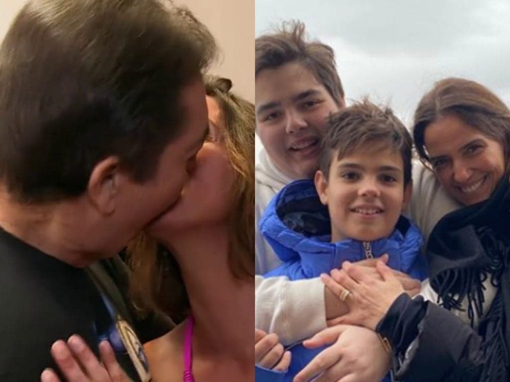 Esposa de Faustão anuncia novo membro na família e causa espanto ao divulgar foto do filho segurando: "Caçula"