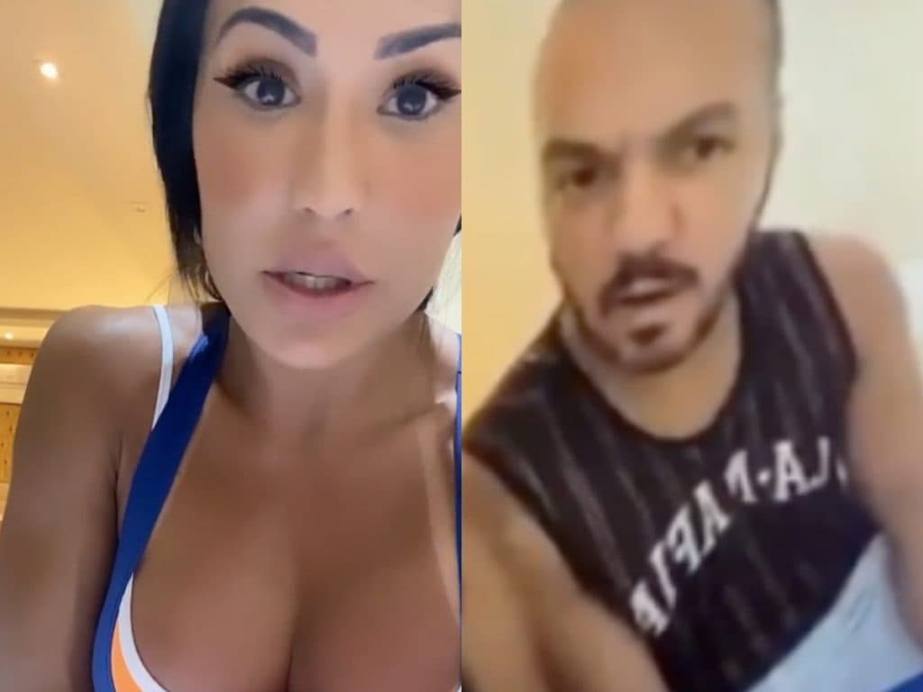 Ao vivo em programa, Gracyanne Barbosa se volta contra Belo e joga cantor aos cães com polêmica: "Não deve poupar"