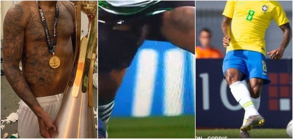Vídeo íntimo bombástico do pênis gigantesco de jogador da seleção passa de 1 milhão de visualizações