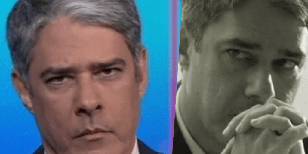 William Bonner não aguenta, engole choro na bancada do JN e precisa ser acudido por Renata Vasconcellos