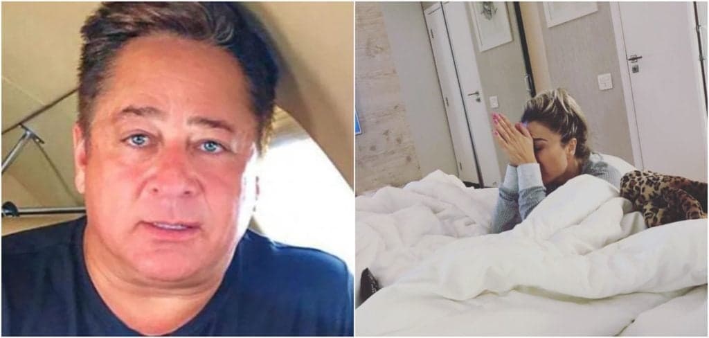 Mulher de Leonardo é atacada, perde a cabeça completamente e parte para cima de fã: "Sem necessidade''