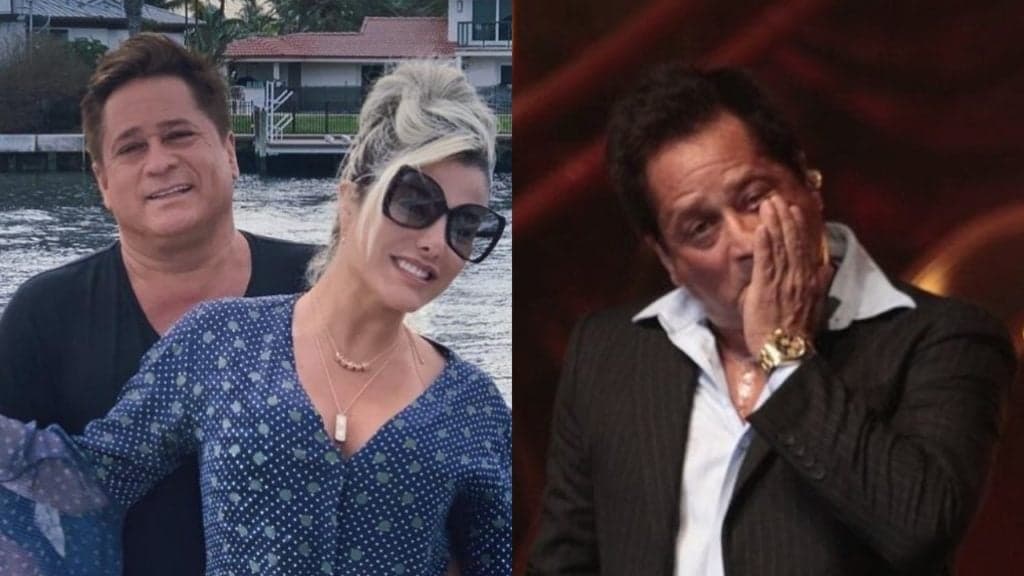 Após brigas, esposa de Leonardo flagra cantor deixando casa com a mala na mão: "Para de filmar"