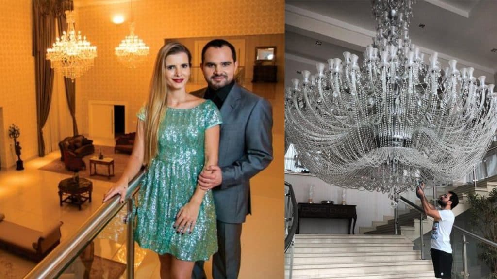 Luciano Camargo decide dar fim em mansão onde mora com a família