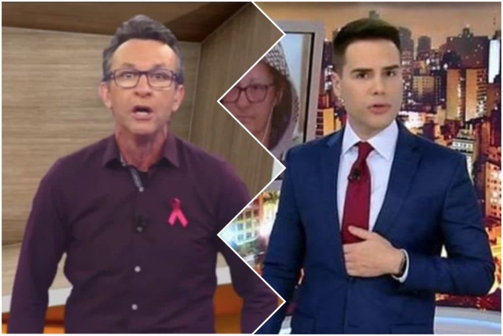 Treta! Na Record, Luiz Bacci chama Neto de "falso" e apresentador da Band resolve adotar postura ao vivo