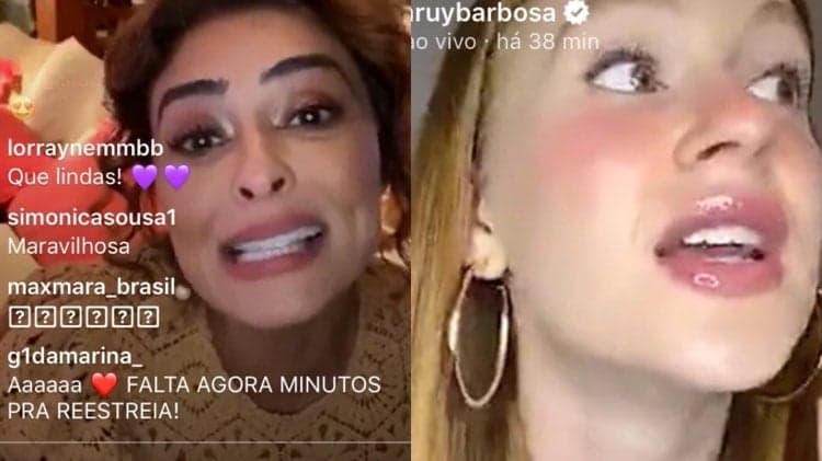 Marina Ruy Barbosa revela segredo de bastidores de Totalmente Demais e dispara pra Juliana Paes: "Inveja"