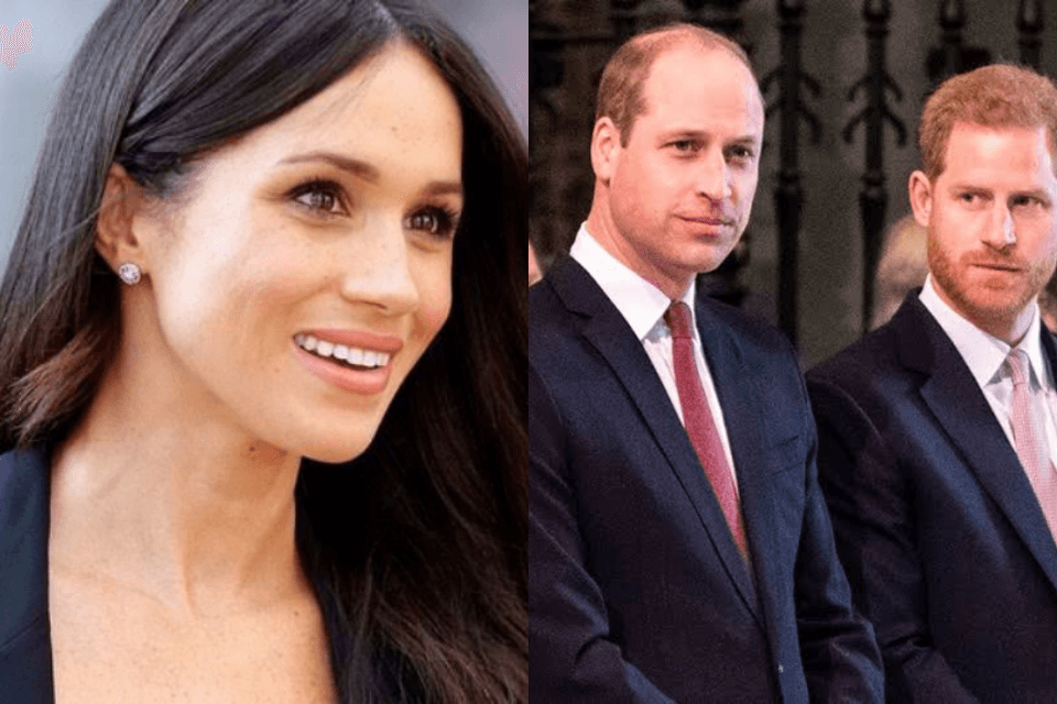 Tenso! Após briga, Meghan Markle diz que tem esperanças de uma reconciliação entre Harry e William