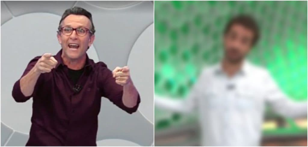 Ao vivo na Band, Neto manda recado na lata para apresentador da Globo, que rebate: 'Pé de rato'