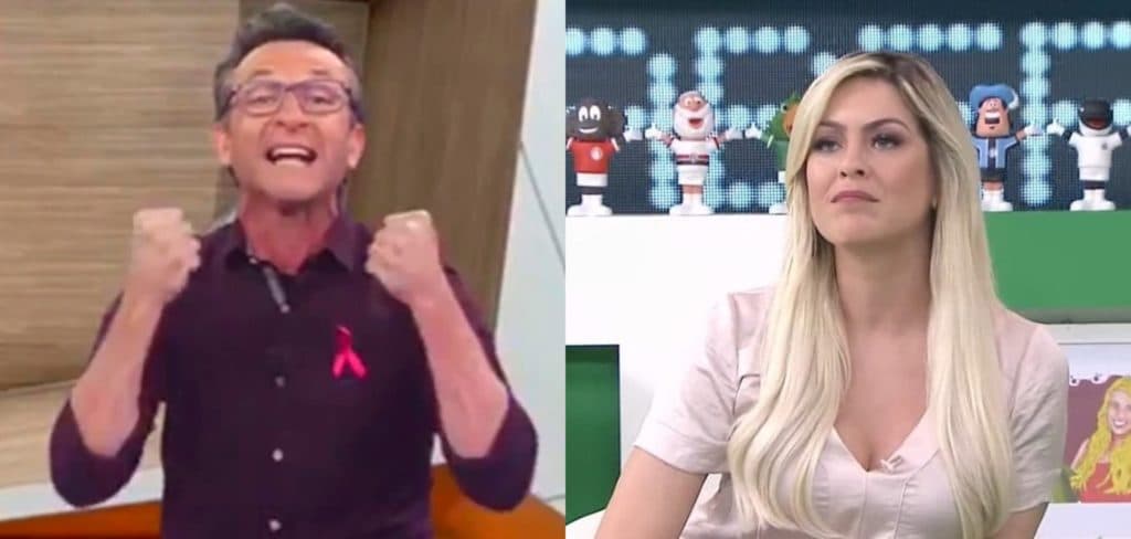 Bomba! Inimizade com Renata Fan e ciúmes gera atrito entre Band e Neto: 'Pare de encher o saco'