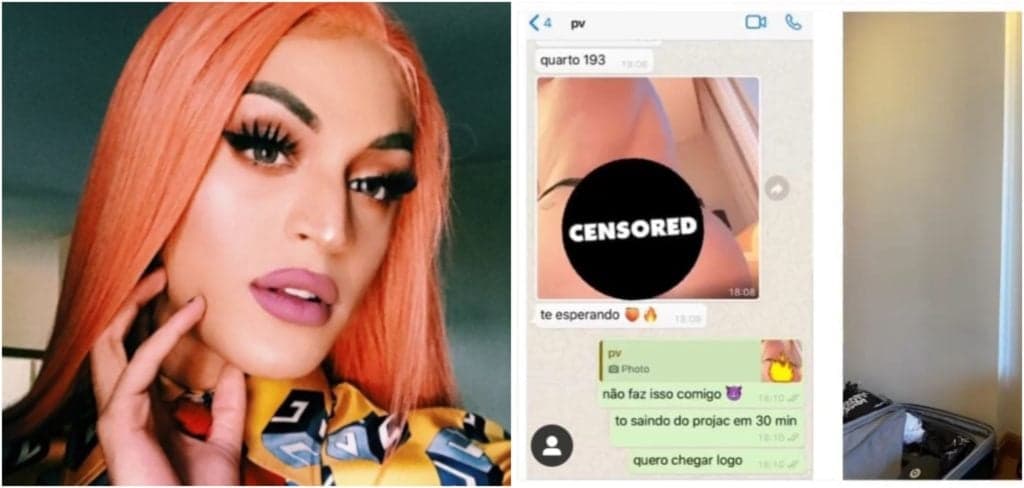Pabllo Vittar é envolvida em caso com homem do Projac, tem foto e conversa de sexo vazada: 'Fiquei toda dolorida'