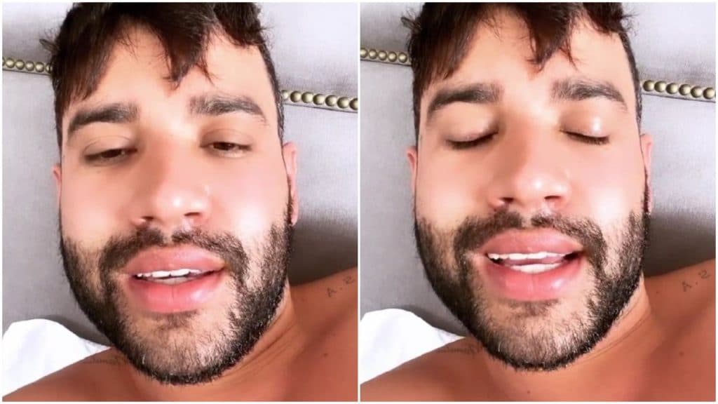 Gusttavo Lima surge totalmente inchado após receber importante aviso e implora ajuda: "Nunca mais''