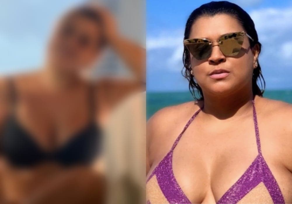 Preta Gil surge só de calcinha e sutiã na varanda e causa alvoroço: "Gostosa"