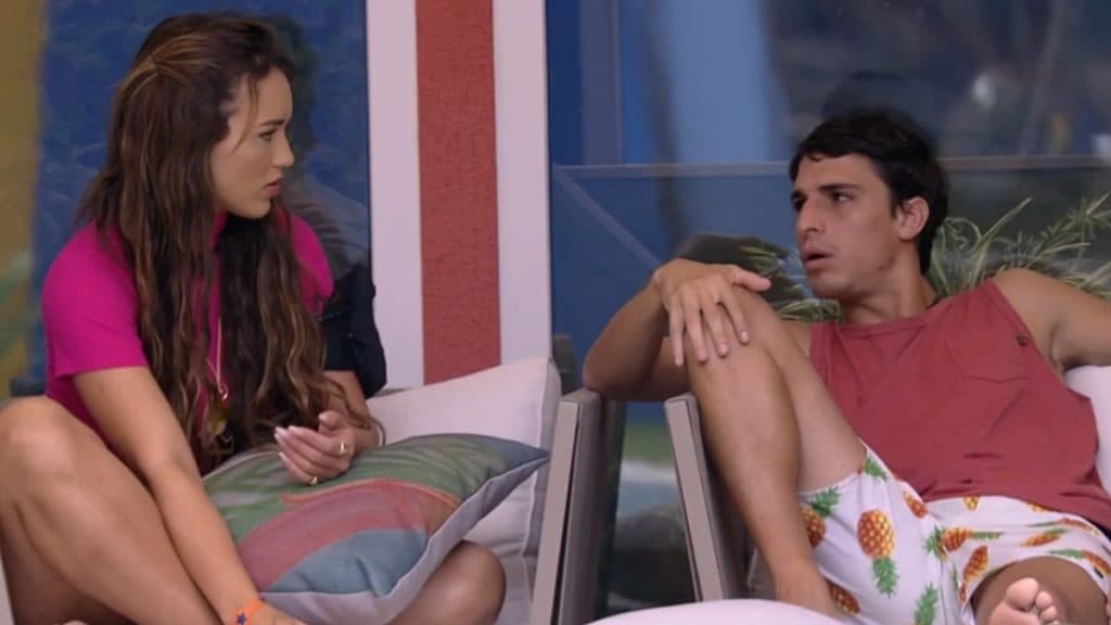 Rafa se declara para Prior no BBB e dispara: "Vou ser amiga dele"