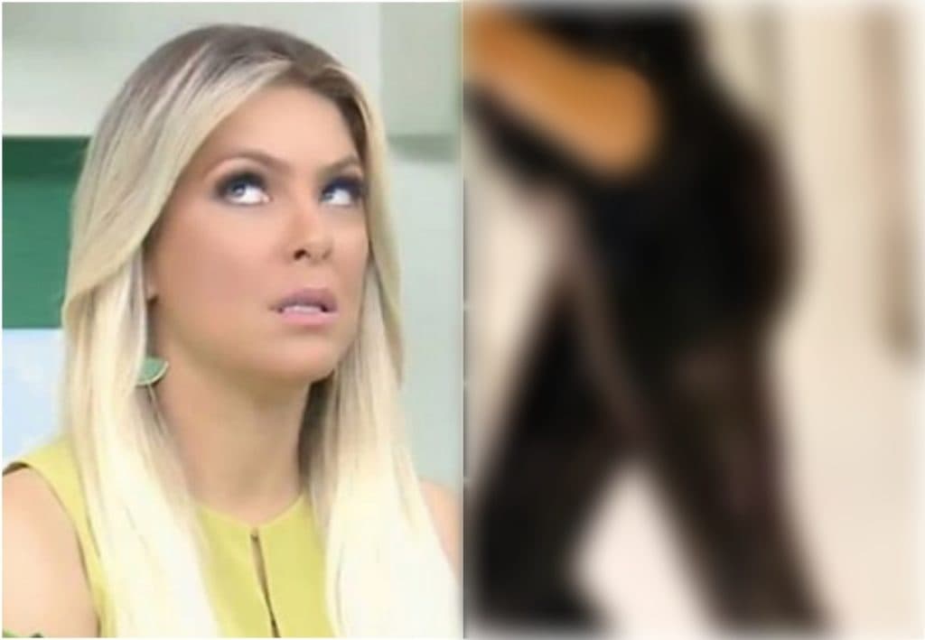 Renata Fan surge sexy e roupa coladíssima deixa bumbum gigante à mostra