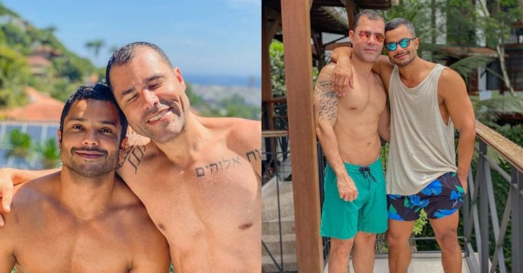 Rodrigo Sant'anna fala sobre dificuldade em se assumir gay e agradece ao marido