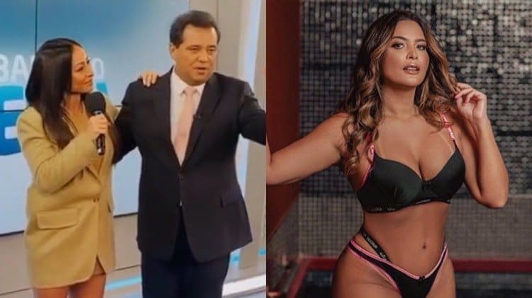 Sabrina Sato expõe relação de Geraldo Luís com Geisy Arruda e apresentador ameaça abandonar programa ao vivo