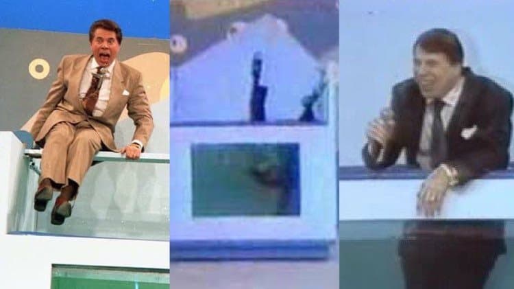 Fez História: A verdade por trás do famoso tombo de Silvio Santos que quase afogou o dono SBT