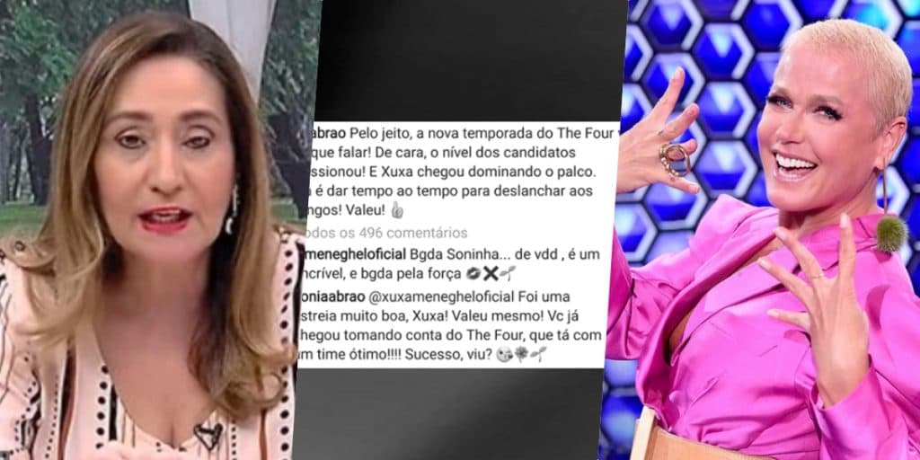 Sonia Abrão deixa recado para Xuxa, apresentadora responde e divulga tudo publicamente