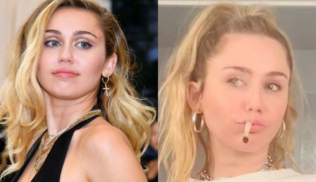 Viciada, Miley Cyrus surpreende ao negar convite para participar de live do dia da maconha: "Eu não vou fumar"