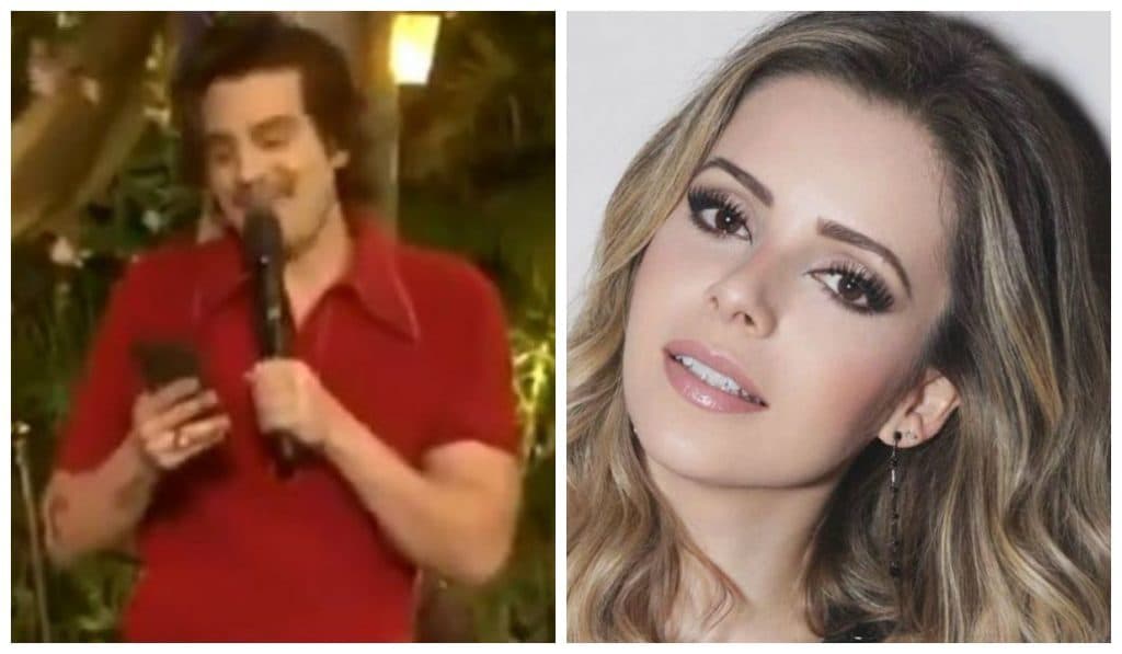 Luan Santana surta com mensagem de Sandy ao vivo e perde o controle: "Ela tá vendo"