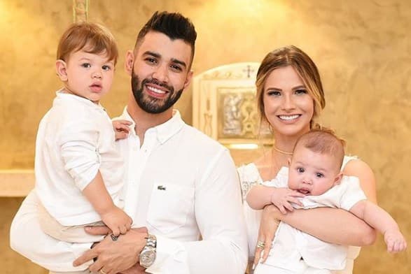 Andressa Suita, a esposa de Gusttavo Lima, programa terceira gravidez e sexo de bebê é revelado: “Vai vir outro”