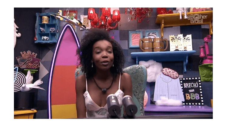 BBB 20: Thelma faz apelo ao público em seu primeiro paredão no reality