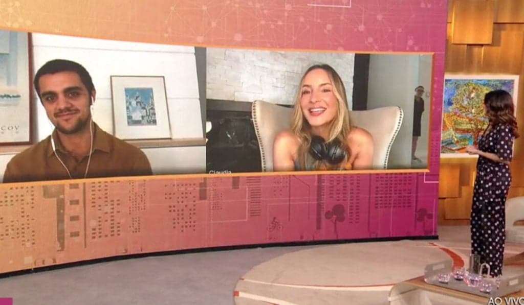 Mãe de Claudia Leitte pega Fátima Bernardes de surpresa e 'invade' programa da apresentadora na Globo