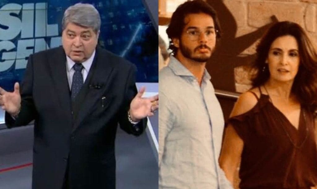 Datena expõe gastos do namorado de Fátima Bernardes com dinheiro público e fica indignado: “Falta de sensibilidade”