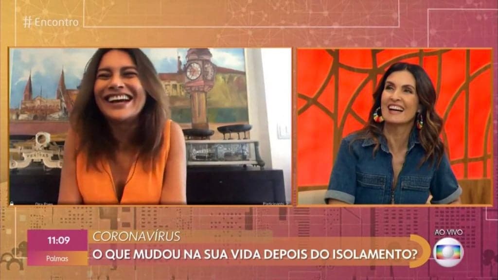Sobrinho gato de Dira Paes surge no Encontro e bomba entre o público: "Que homem lindo"